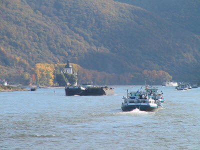 Der Rhein bei Kaub